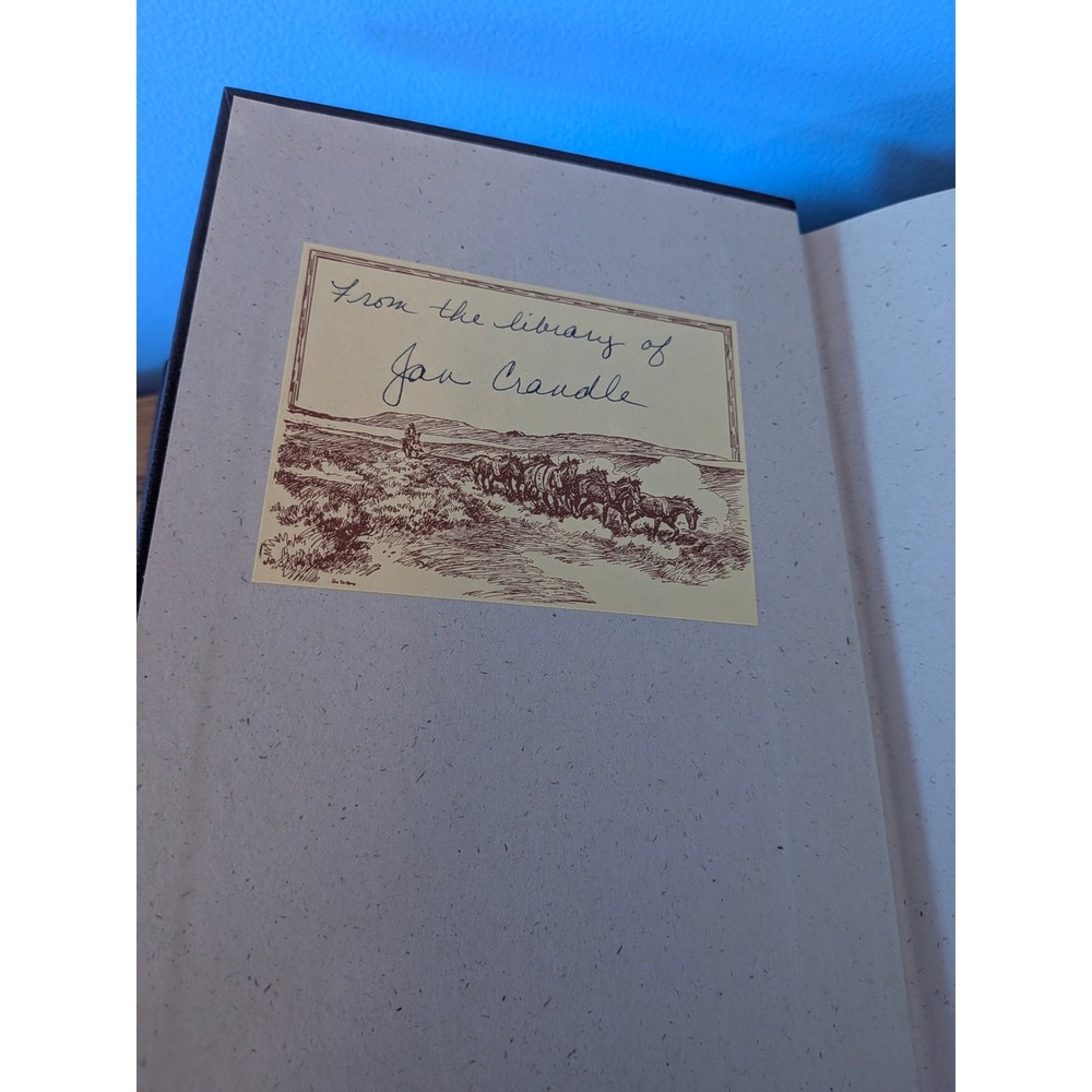 Louis L'Amour Leatherette Collection Hardcover Book Set 4 Sackett's Land - Picture 6 of 8